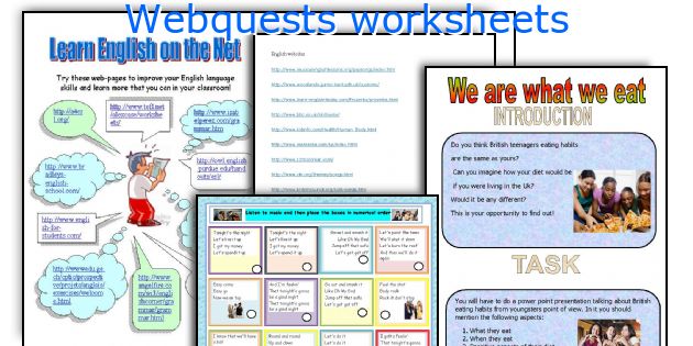 Examples Of Webquests For Elementary Students