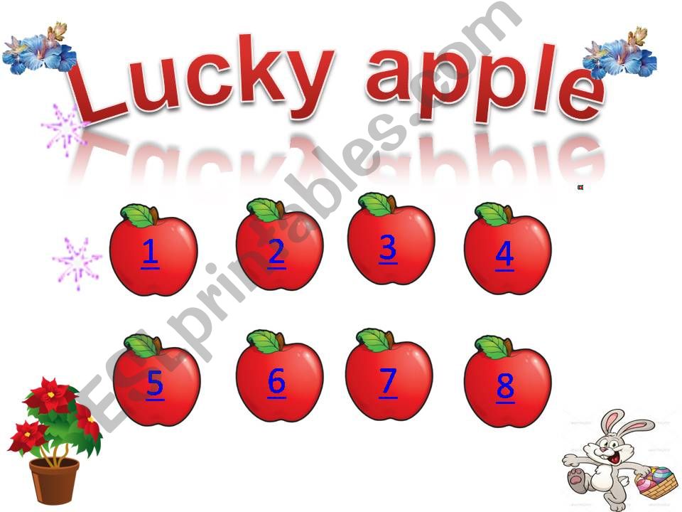 Game lucky number powerpoint