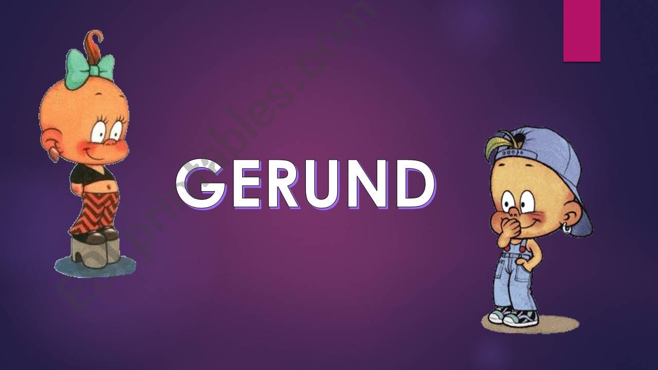 gerund powerpoint