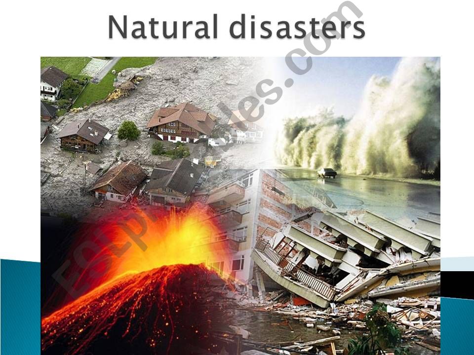 Natural disasters PP powerpoint