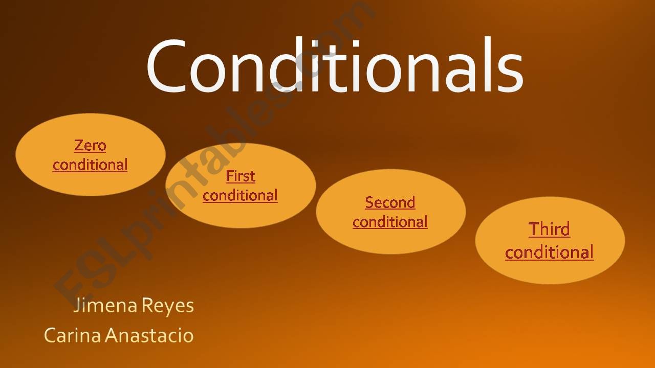 Conditionals powerpoint