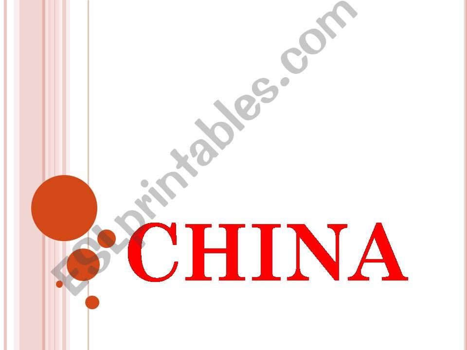 China powerpoint