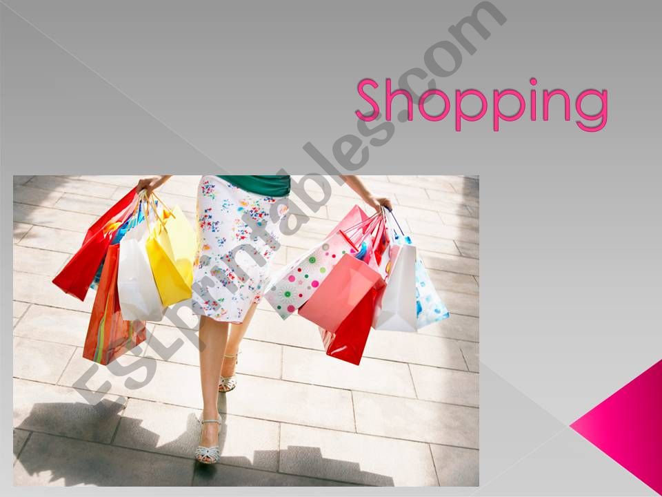 Shopping powerpoint