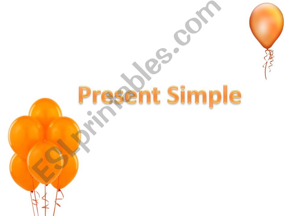 Present Simple powerpoint