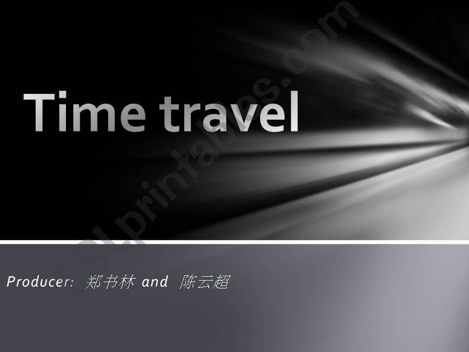 time travel powerpoint