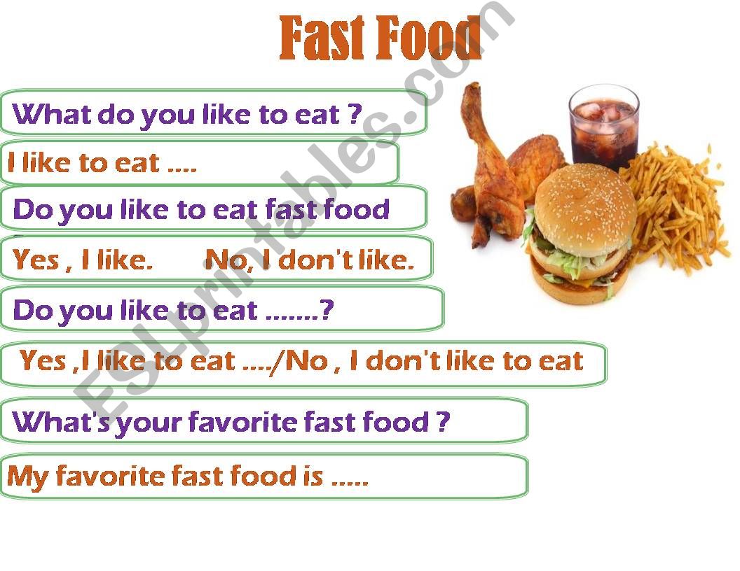Fast Food powerpoint