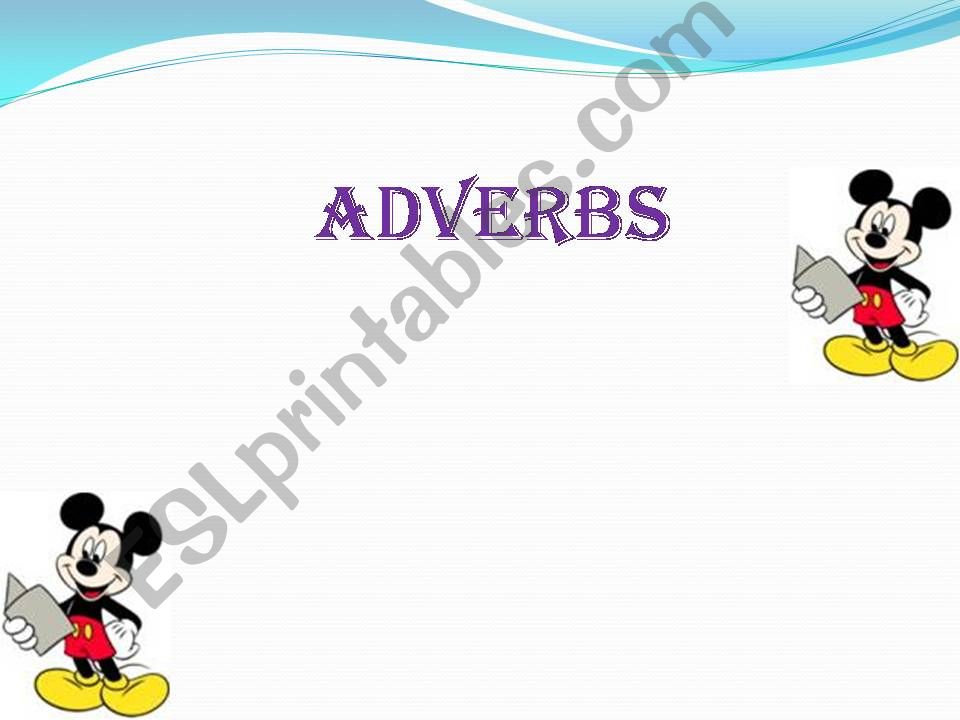 adverb powerpoint