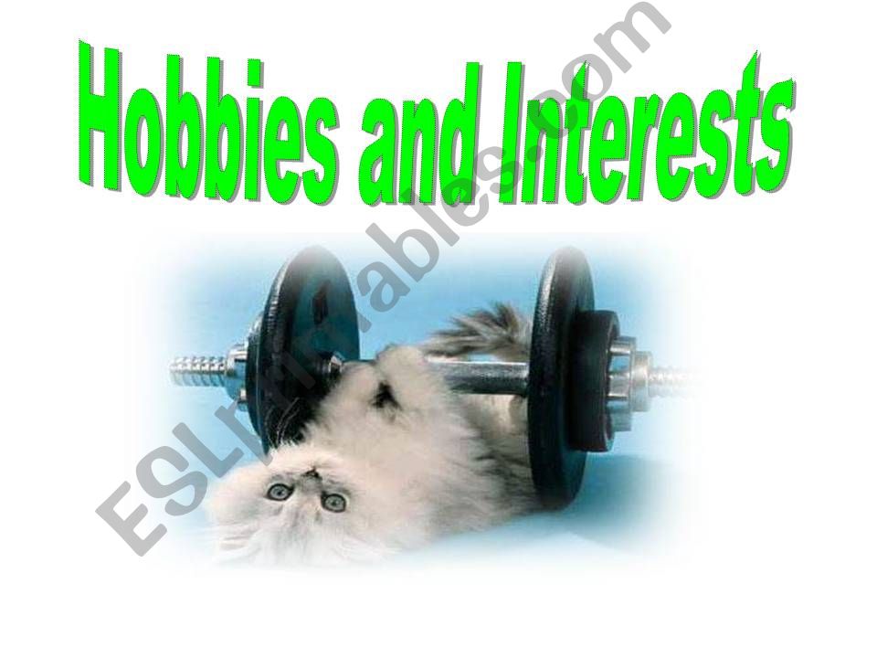 hobbies powerpoint