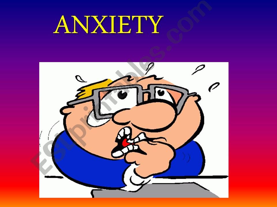 anxiety powerpoint