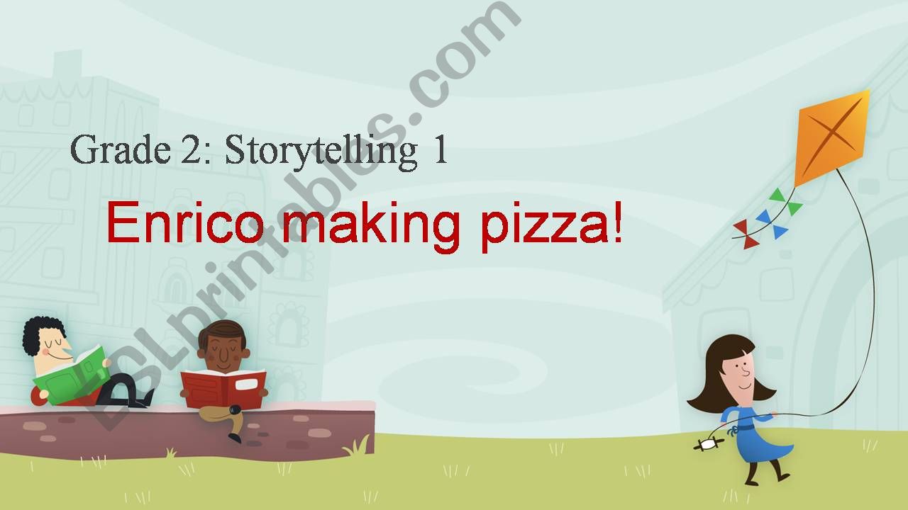 Enrico Making Pizza Storytelling