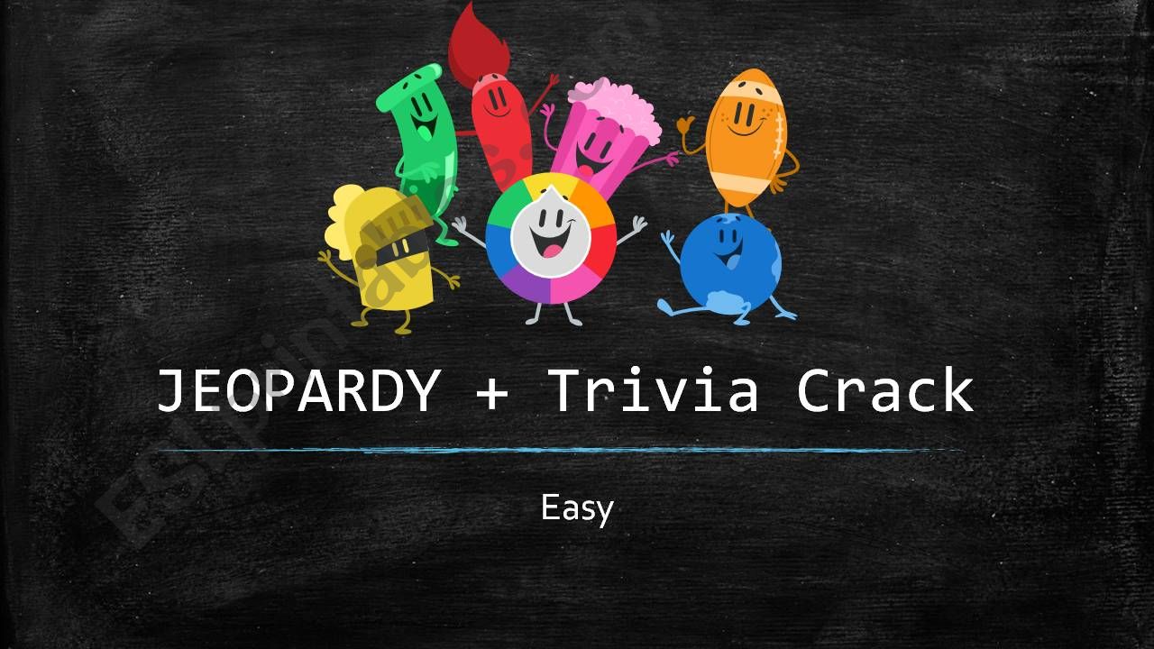 Trivia crack - Jeopardy powerpoint