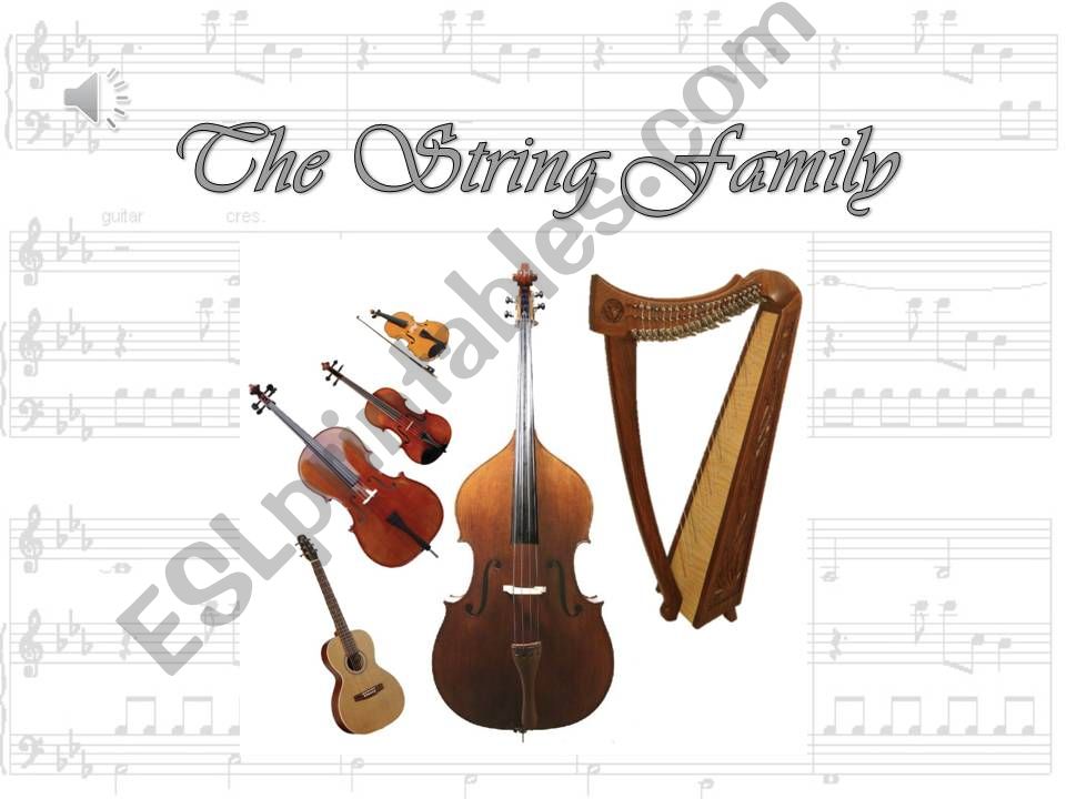 The string familly powerpoint