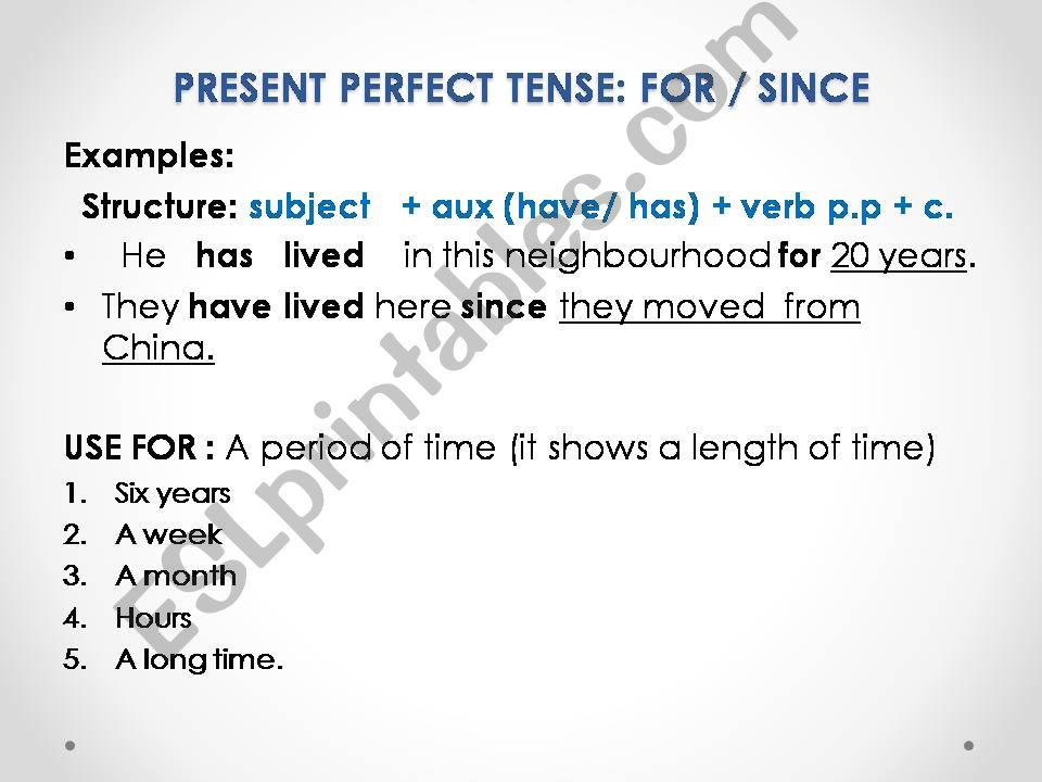 esl-english-powerpoints-present-perfect-with-for-and-since