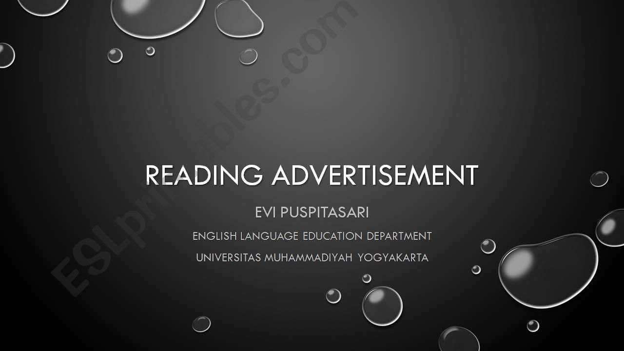 Picture Interpretation for Advertisement