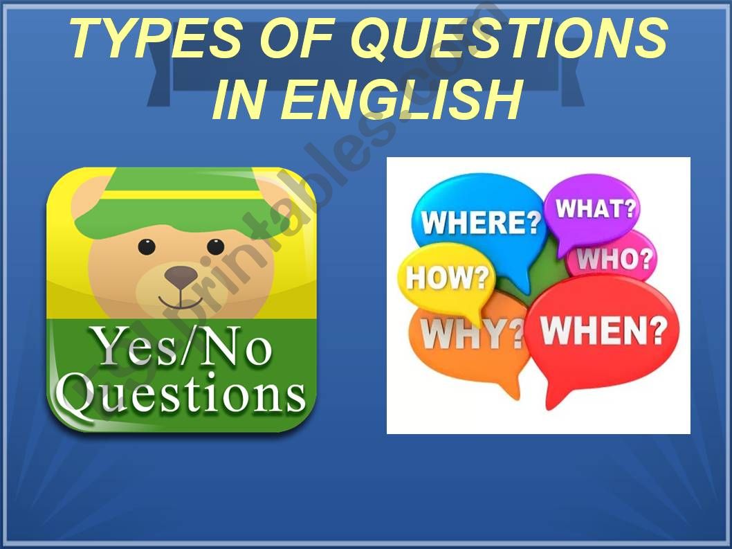 Yes/No Question Practice powerpoint