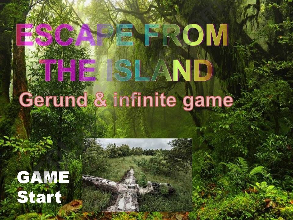 Gerund & Infinite- escape game