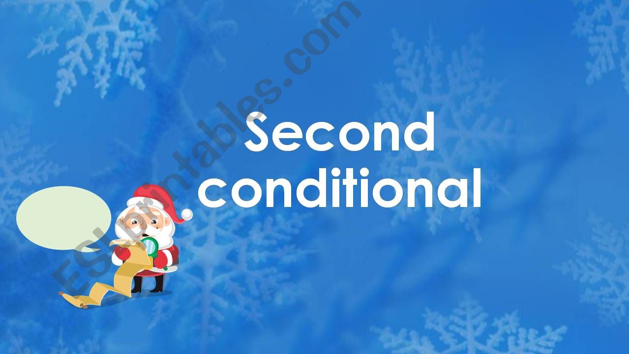 Second Conditional Winter time