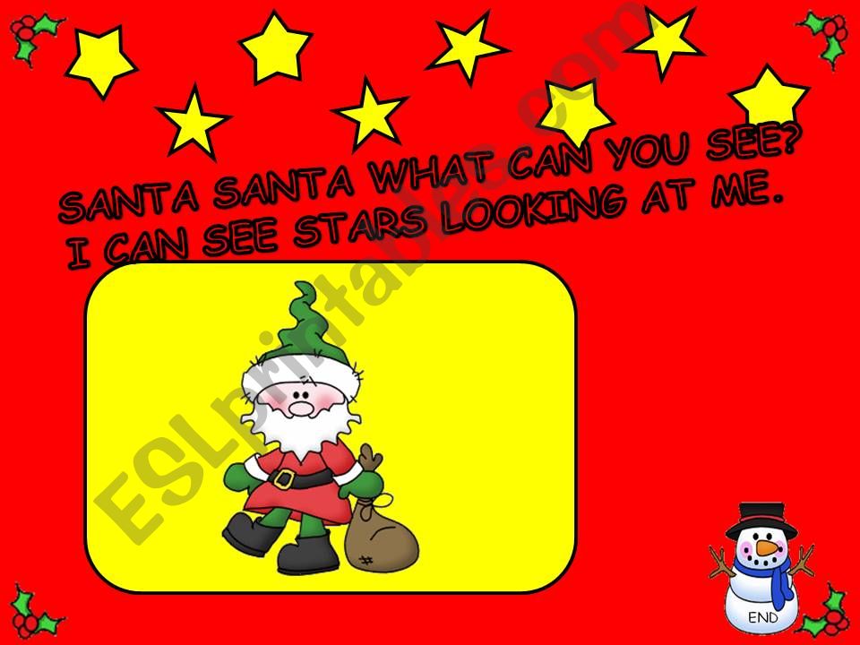 santa claus book powerpoint