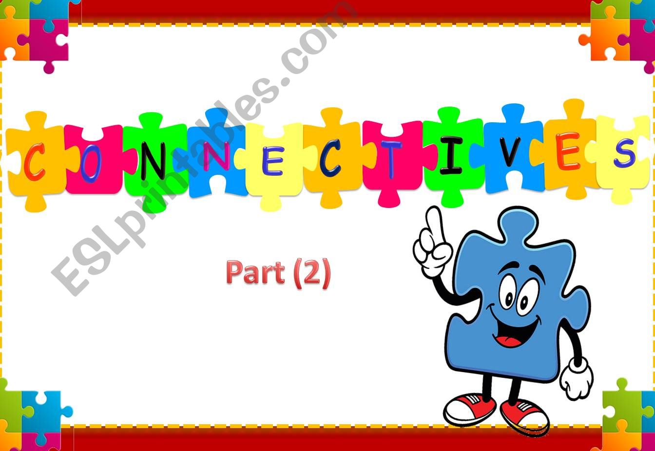 Connectives and conjunctions powerpoint