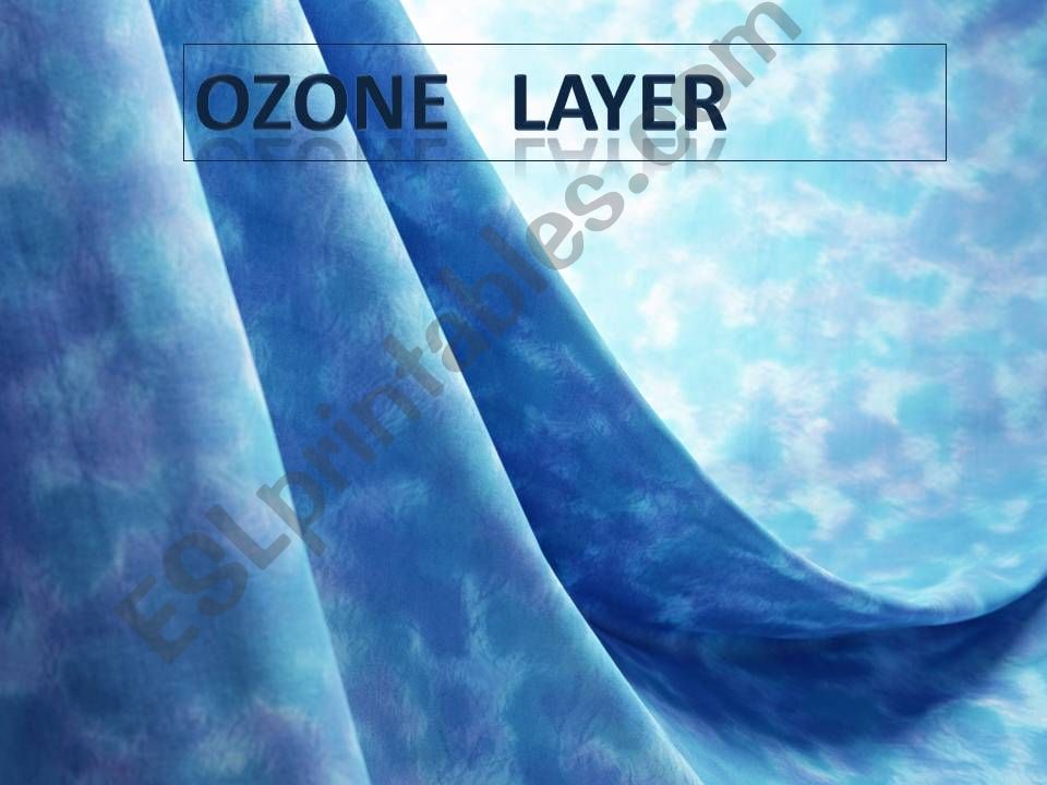 ozone layer powerpoint