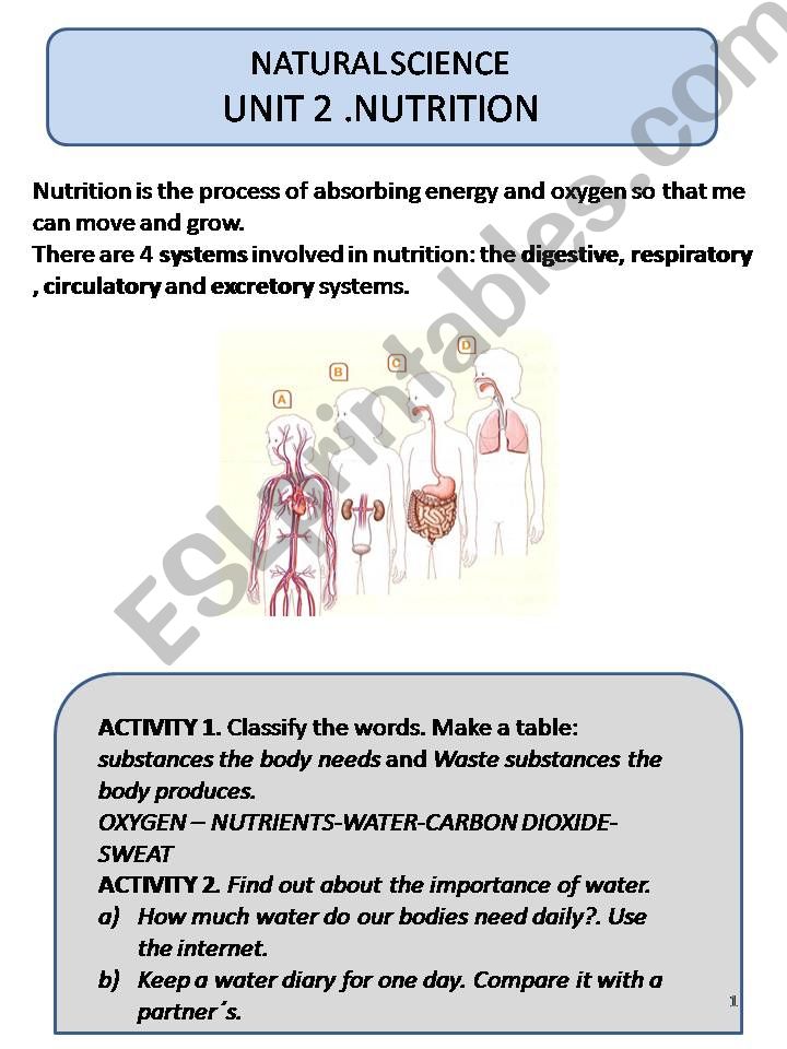 NUTRITION powerpoint