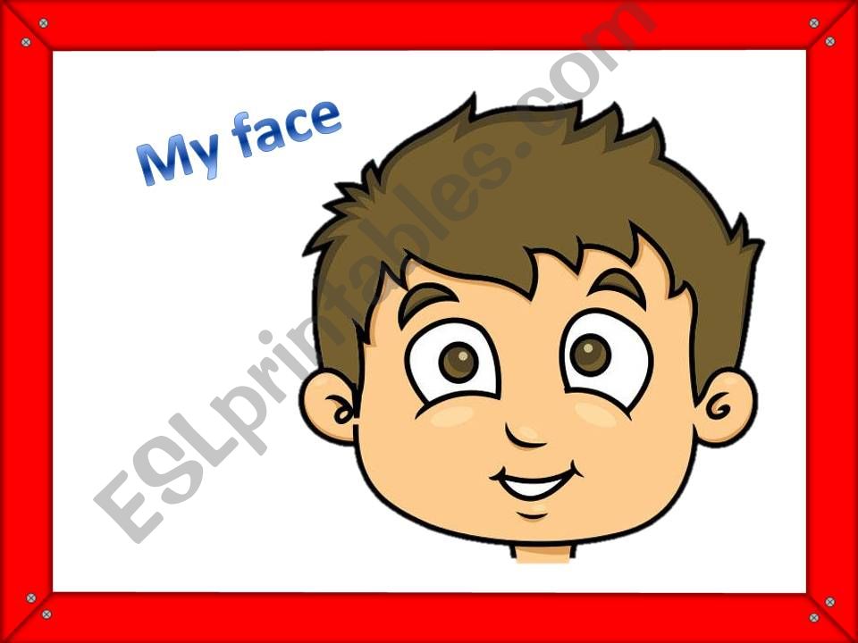 face parts game 1st part  powerpoint