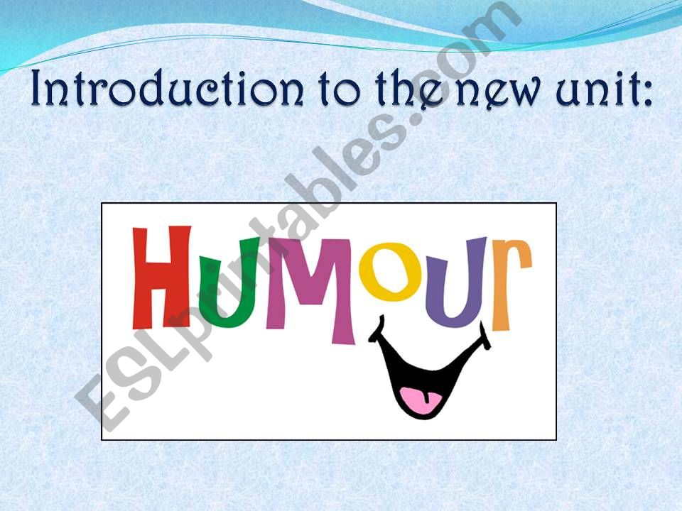 Humour powerpoint