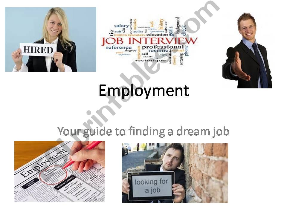 How to get a job powerpoint