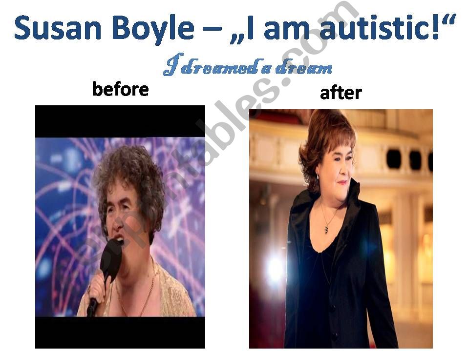 Susan Boyle powerpoint