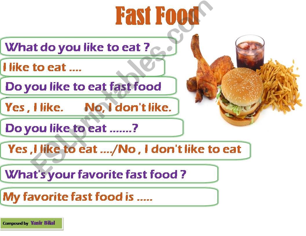 fast food powerpoint