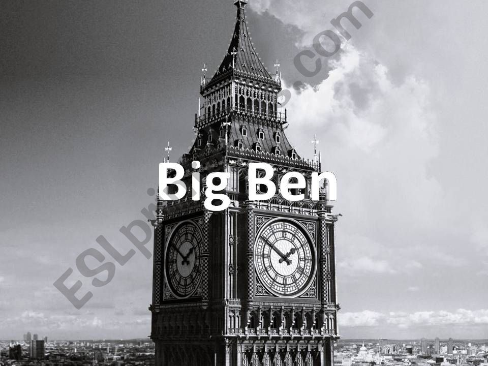 Big Ben powerpoint