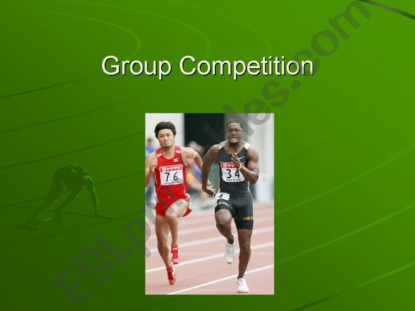 Group competition powerpoint