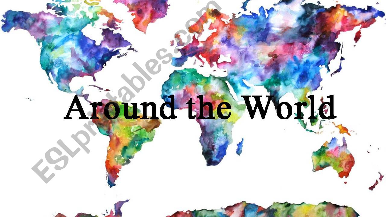around the world powerpoint