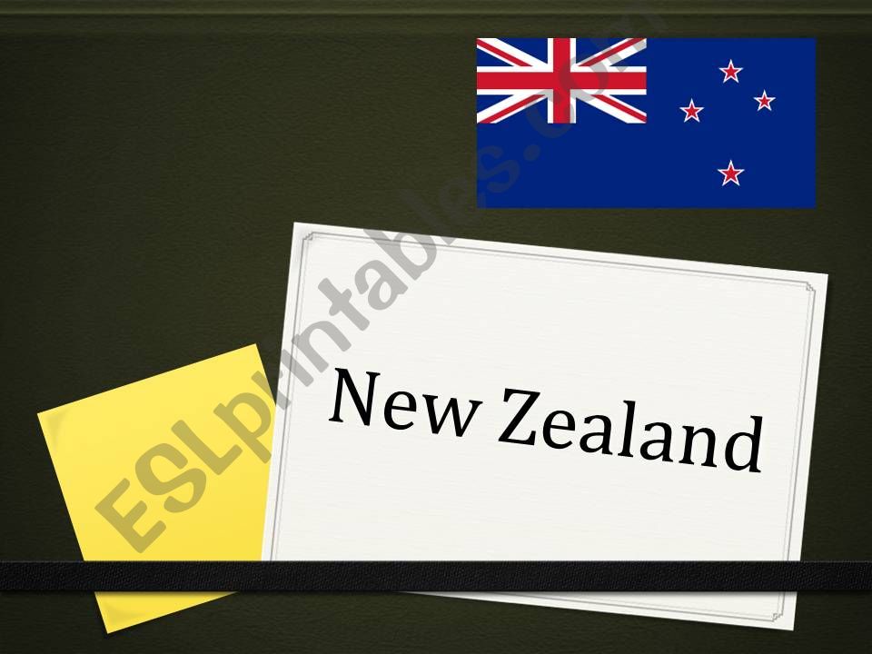 New Zealand powerpoint