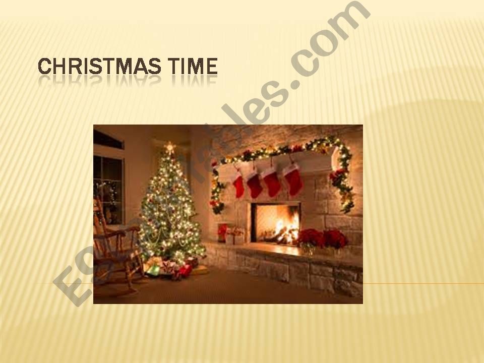 CHRISTMAS TIME powerpoint