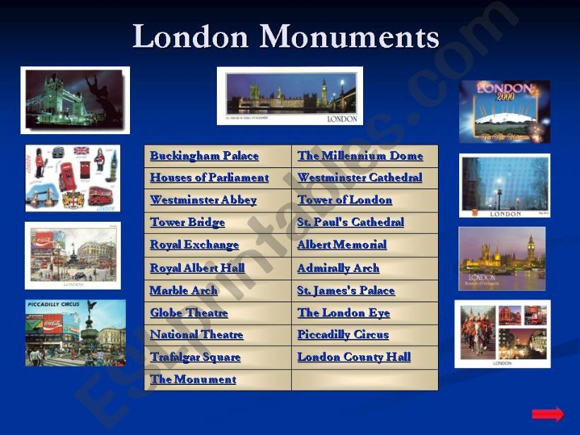 LONDON_MONUMENTS_1/7 powerpoint