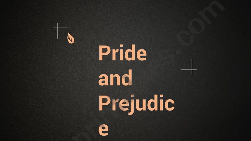 Pride and Prejudice powerpoint