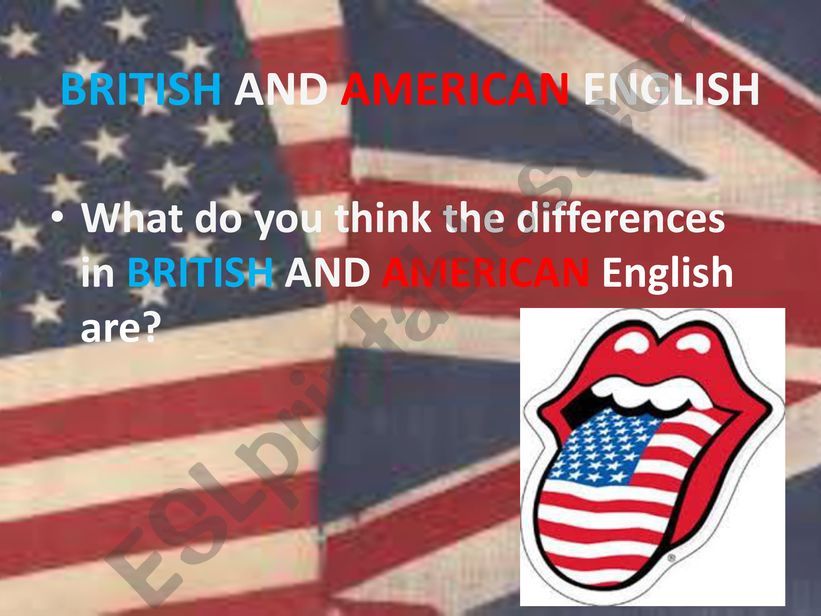 american and british english vocabulary