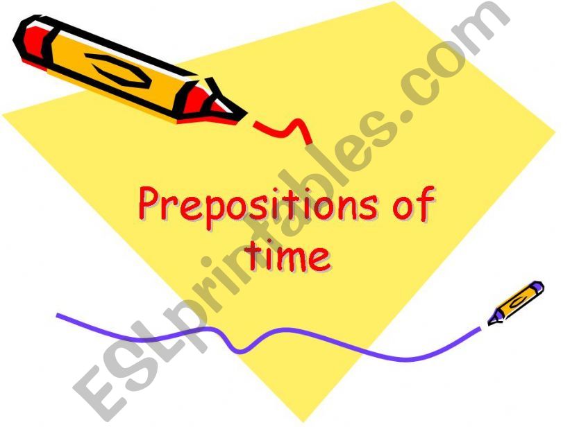 Preposition of time (student version)