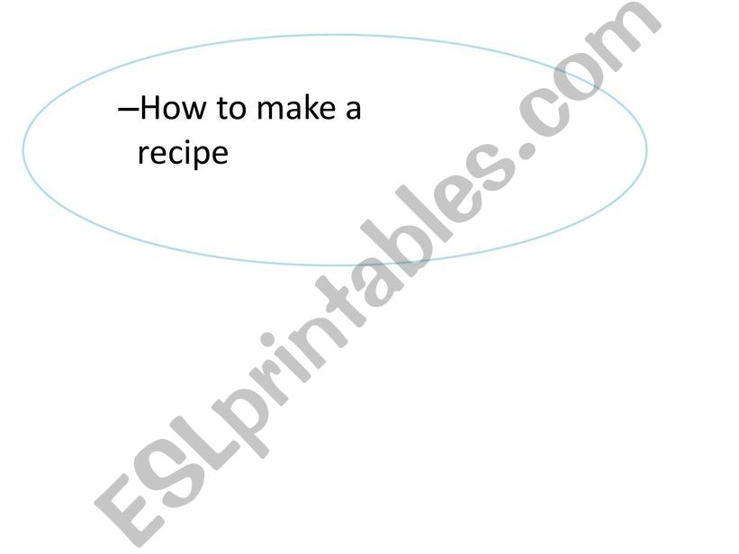 recipe powerpoint