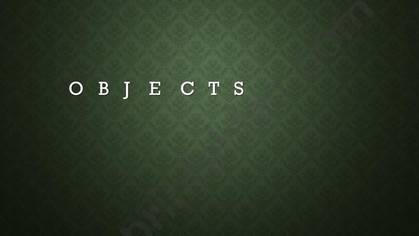 Objects powerpoint
