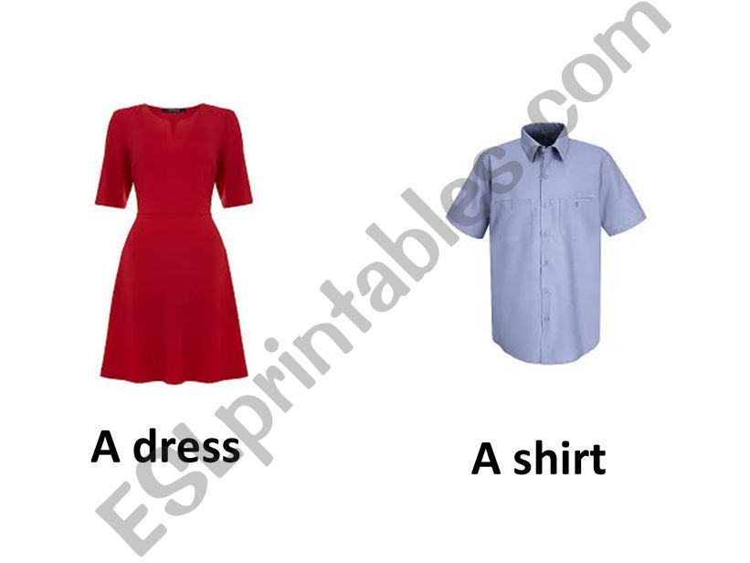 Clothes powerpoint