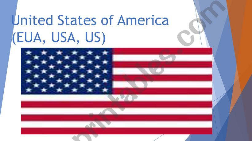 USA- basic information powerpoint