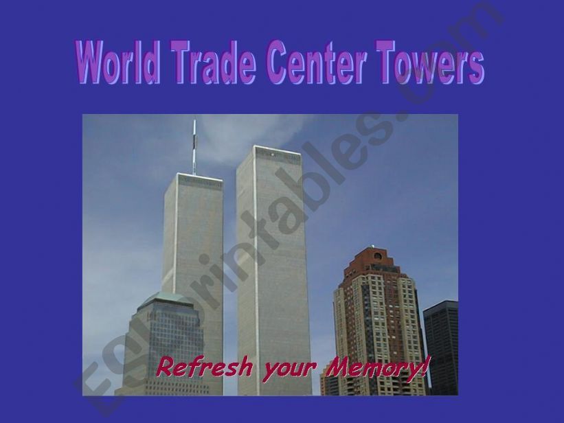 World Trade Center-1 powerpoint