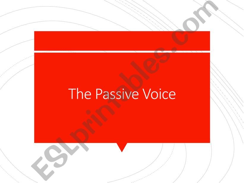 passive powerpoint