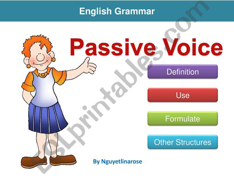 Passive Voice powerpoint