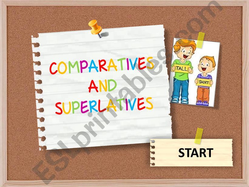 Comparative Superlative powerpoint