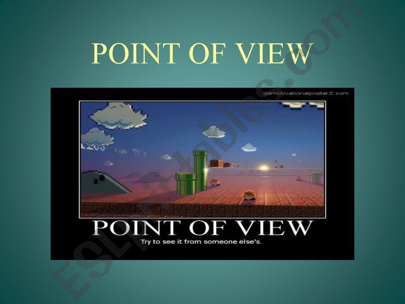 Point of View powerpoint
