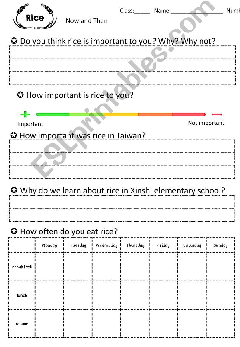 Rice Now and Then powerpoint