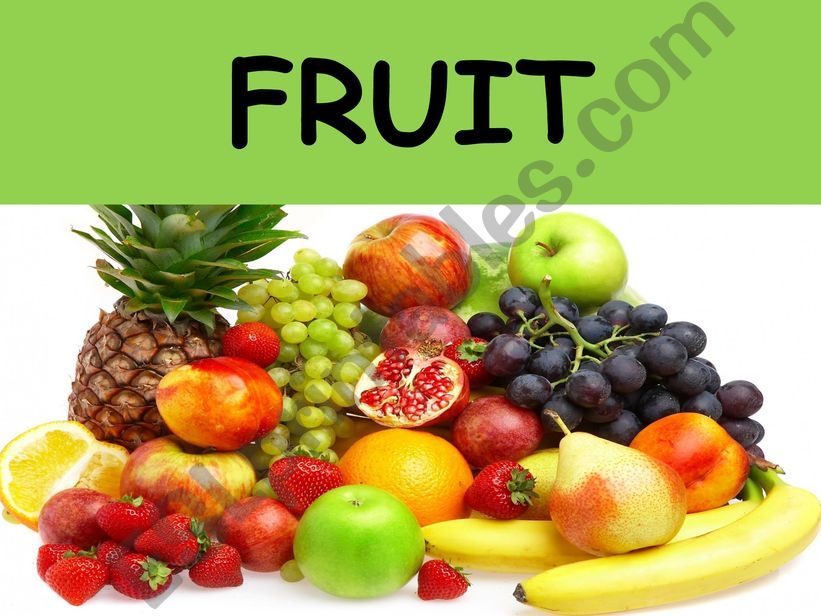 Fruit  powerpoint